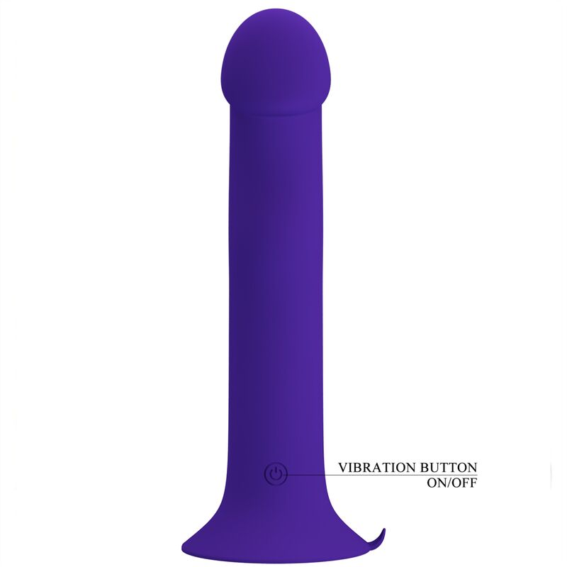 PRETTY LOVE - MURRAY YOUTH VIBRIERENDER DILDO & WIEDERAUFLADBARER VIOLETT – Dildo Bild 11