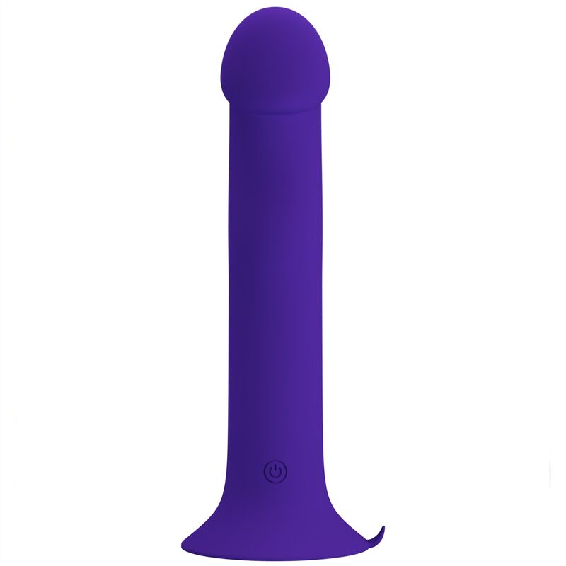 PRETTY LOVE - MURRAY YOUTH VIBRIERENDER DILDO & WIEDERAUFLADBARER VIOLETT – Dildo Bild 1