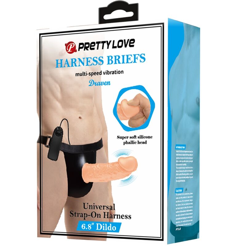 PRETTY LOVE - GURT-HOSE MIT VIBRATIONSDILDO INKLUSIVE – Dildo Bild 16