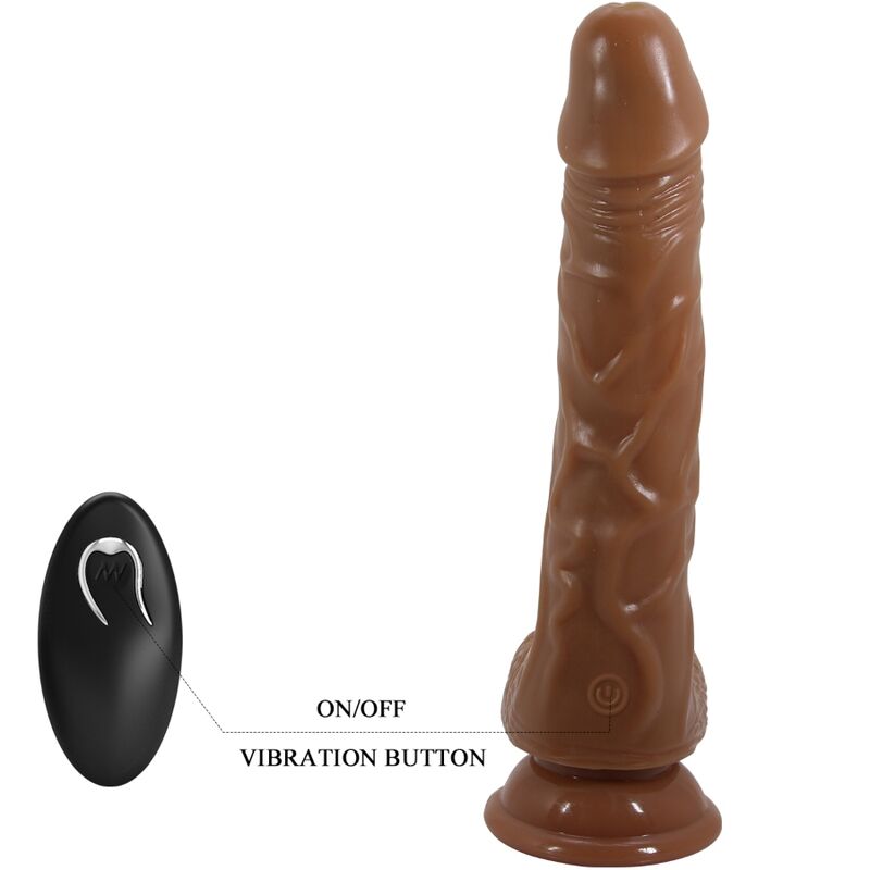 BAILE - BODACH REALISTISCHER VIBRATOR MIT FERNBEDIENUNGSSAUGNAPF – Vibrator Bild 3