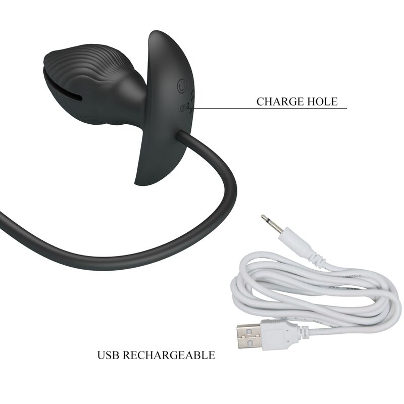 PRETTY LOVE - AUFBLASBARER & WIEDERAUFLADBARER ANALPLUG Analplug diskret online kaufen