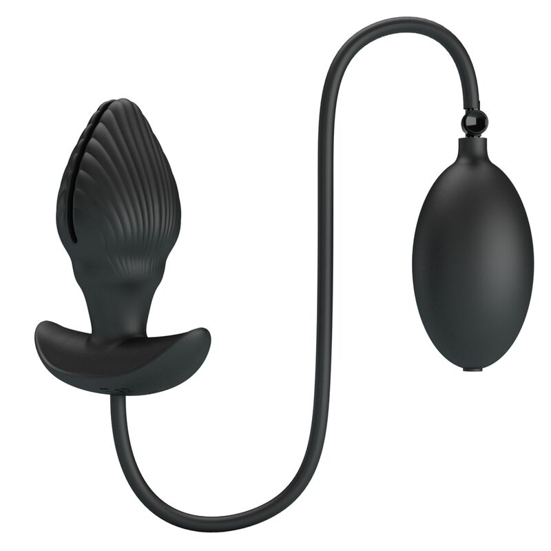 PRETTY LOVE - AUFBLASBARER & WIEDERAUFLADBARER ANALPLUG Produktansicht und Details