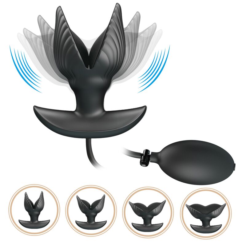 PRETTY LOVE - AUFBLASBARER & WIEDERAUFLADBARER ANALPLUG bei Secret Pulse im Erotikshop