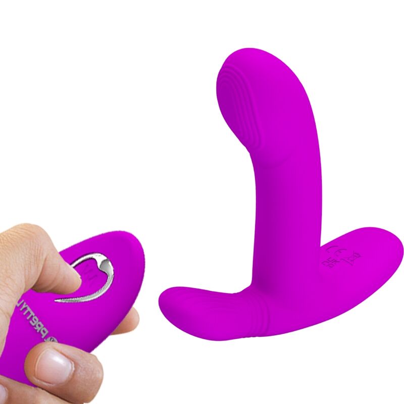 PRETTY LOVE - GERI KLITORIS MASSAGER ROSA FERNBEDIENUNG – Klitorisstimulator Bild 10