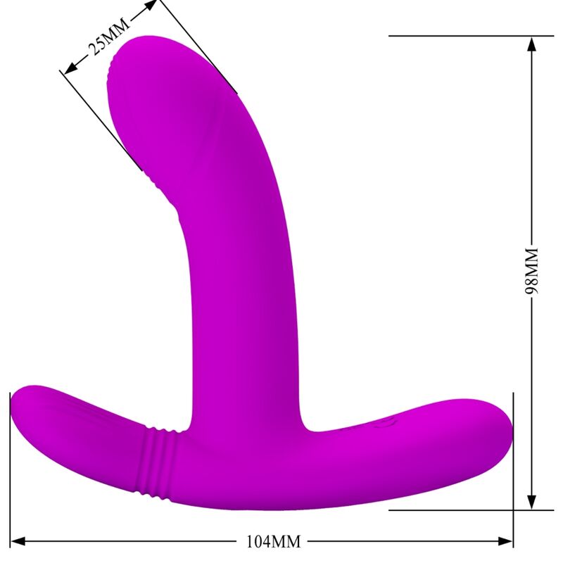 PRETTY LOVE - GERI KLITORIS MASSAGER ROSA FERNBEDIENUNG – Klitorisstimulator Bild 13