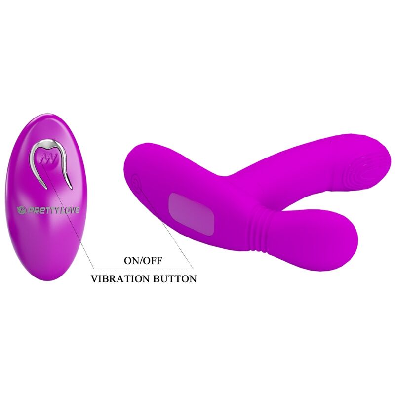 PRETTY LOVE - GERI KLITORIS MASSAGER ROSA FERNBEDIENUNG – Klitorisstimulator Bild 11