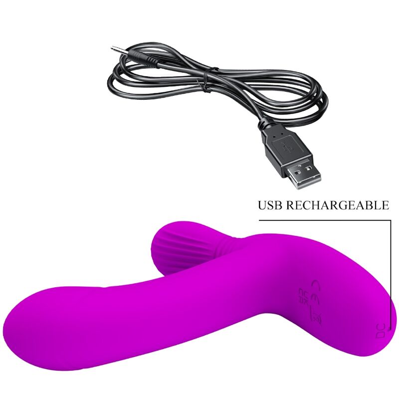 PRETTY LOVE - GERI KLITORIS MASSAGER ROSA FERNBEDIENUNG – Klitorisstimulator Bild 16