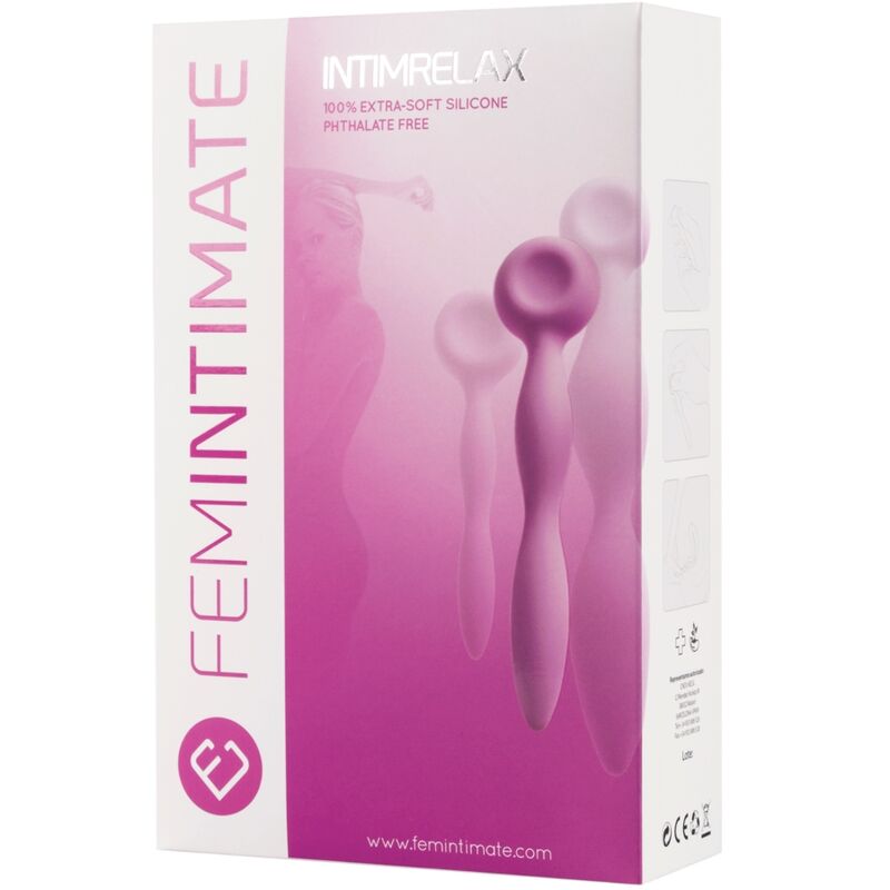 FEMINTIMATE  INTIMRELAX SET 3 VAGINALDILATOREN für sinnliche Momente