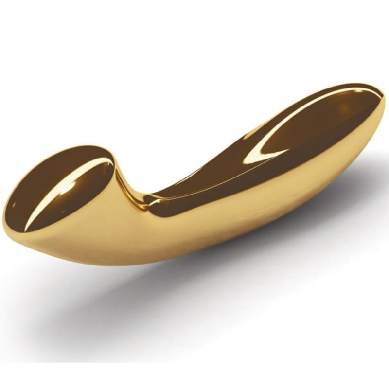 LELO Olga Oro – Luxuriöses G-Punkt Verwöhngerät aus Edelstahl, 19,5 cm für intensive Stimulation und Self-Love