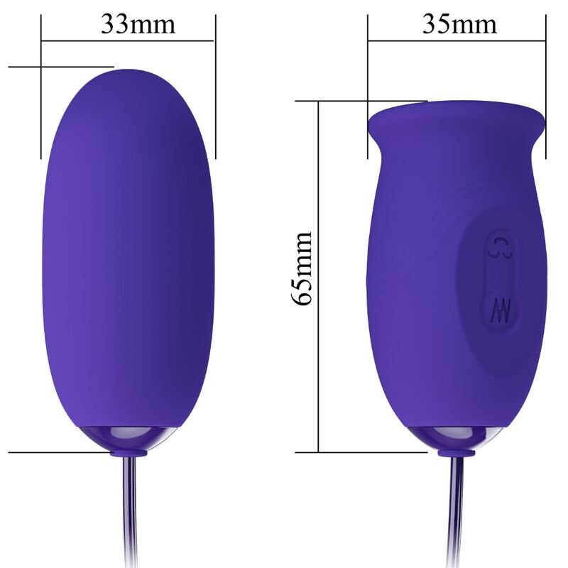 PRETTY LOVE - DAISY YOUTH VIOLET WIEDERAUFLADBARER VIBRATOR-STIMULATOR – Vibrator Bild 8
