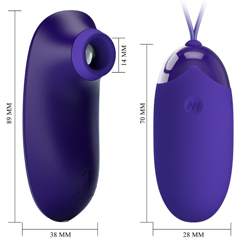 PRETTY LOVE - STIMULATOR UND TRAGBARES EI – Vibrator Bild 7