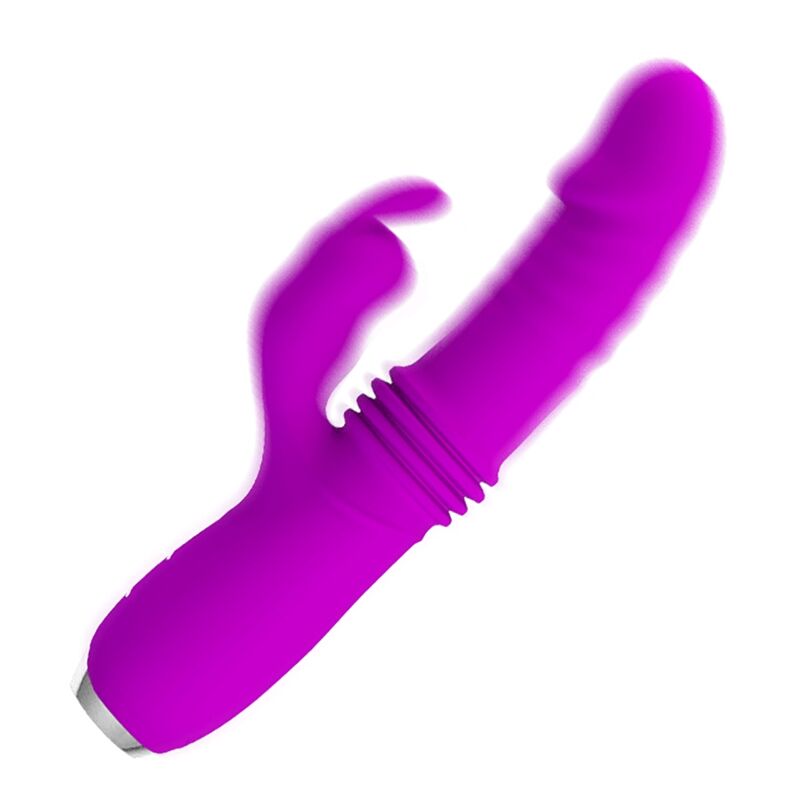 PRETTY LOVE - DOROTHY PURPLE WIEDERAUFLADBARER KANINCHENVIBRATOR – Vibrator Bild 8