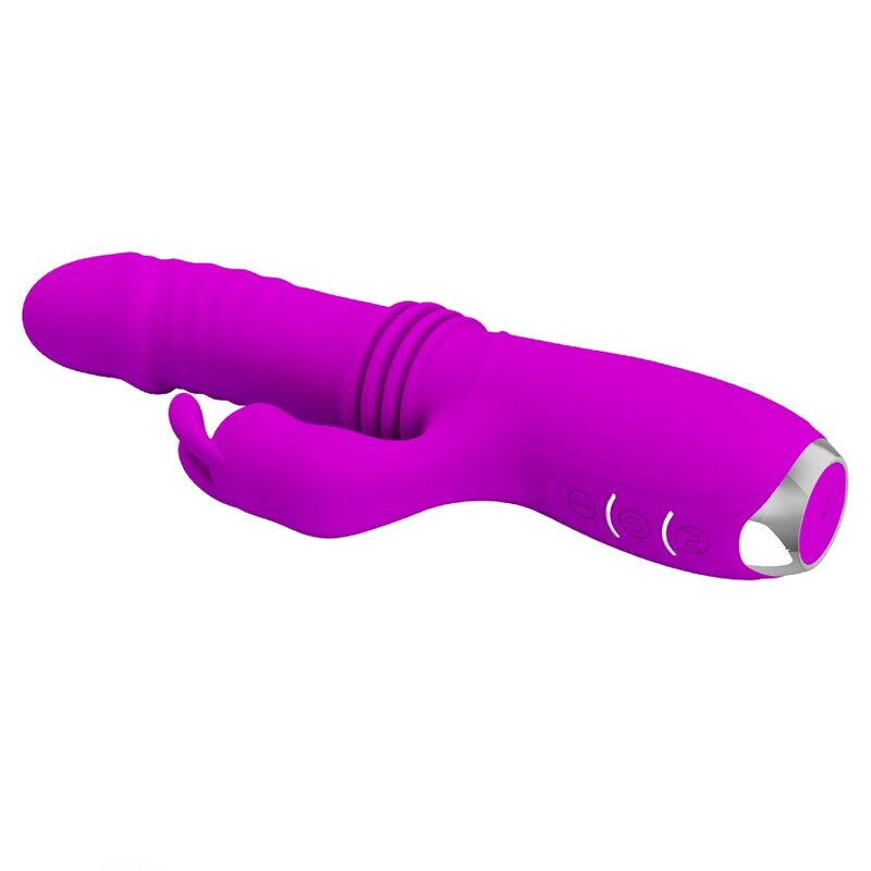PRETTY LOVE - DOROTHY PURPLE WIEDERAUFLADBARER KANINCHENVIBRATOR – Vibrator Bild 5