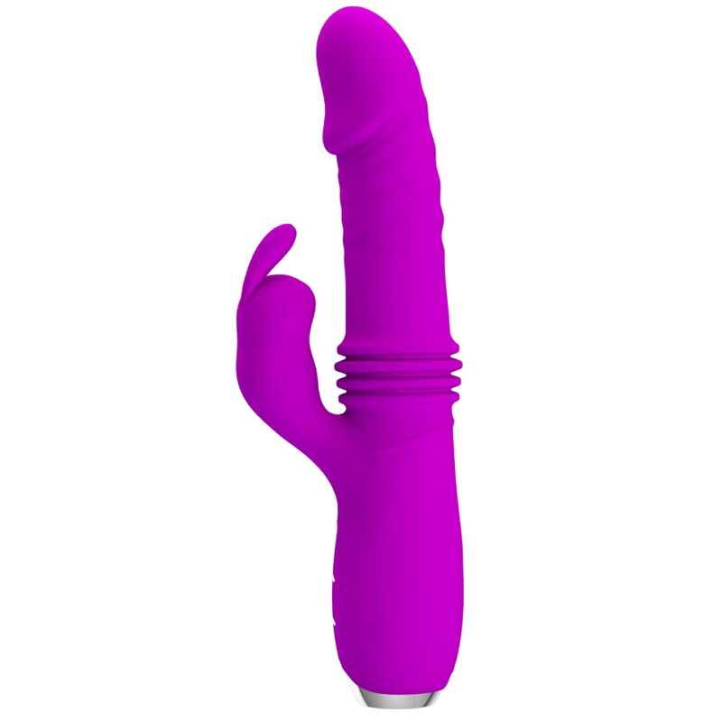 PRETTY LOVE - DOROTHY PURPLE WIEDERAUFLADBARER KANINCHENVIBRATOR – Vibrator Bild 4