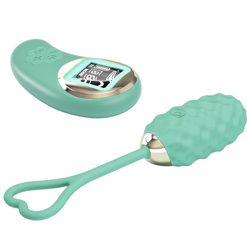 PRETTY LOVE - VIVIAN GREEN VIBRIERENDES EI MIT FERNBEDIENUNG – Vibrator Bild 5