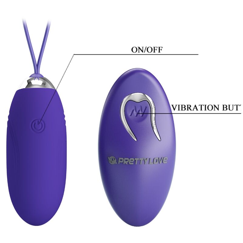 PRETTY LOVE - JENNY YOUTH VERLETZT EGG FERNBEDIENUNG VIOLETT – Erotik-Zubehör Bild 13