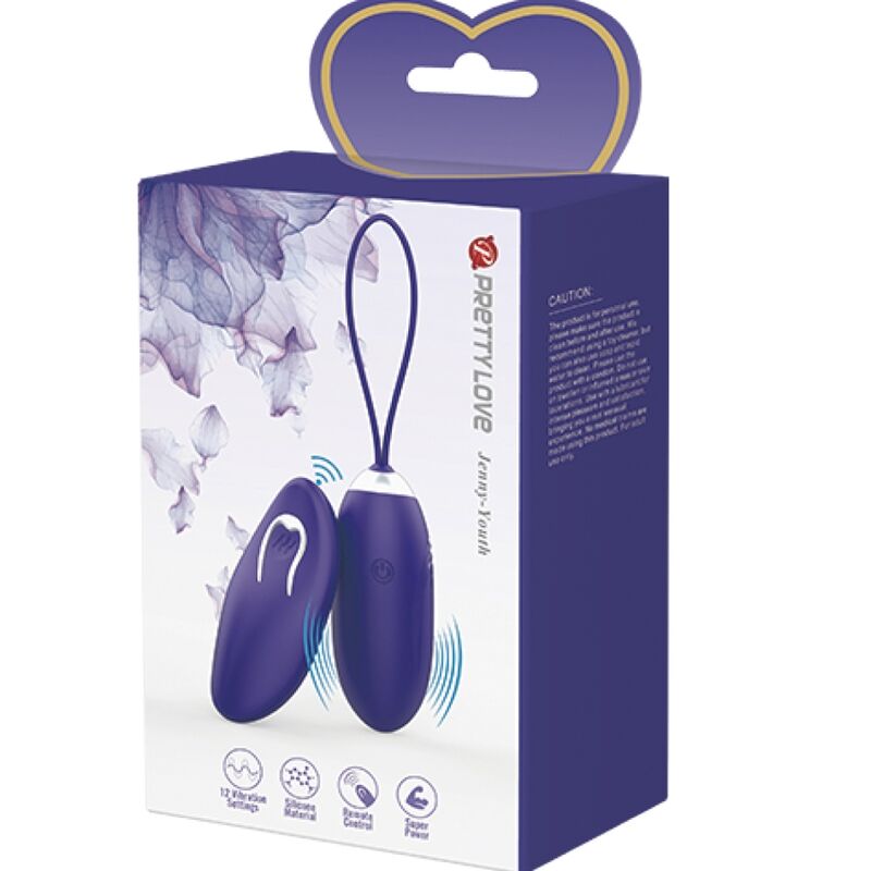 PRETTY LOVE - JENNY YOUTH VERLETZT EGG FERNBEDIENUNG VIOLETT – Erotik-Zubehör Bild 16