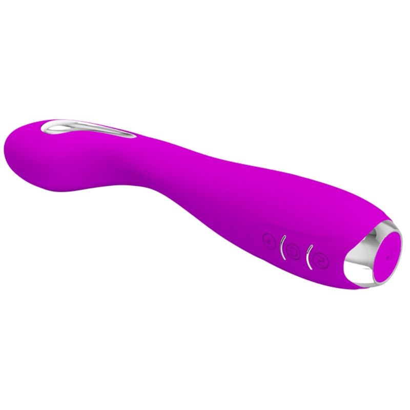 PRETTY LOVE - HECTOR WIEDERAUFLADBARER ELEKTROSCHOCK-VIBRATOR WASSERDICHT LILA – Vibrator Bild 6