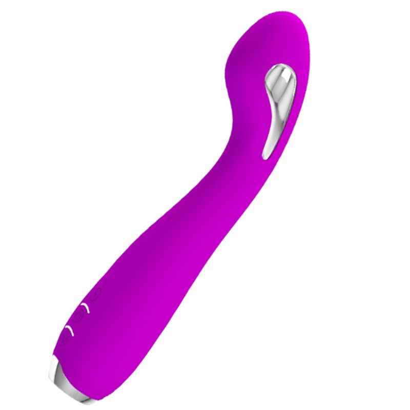 PRETTY LOVE - HECTOR WIEDERAUFLADBARER ELEKTROSCHOCK-VIBRATOR WASSERDICHT LILA – Vibrator Bild 2