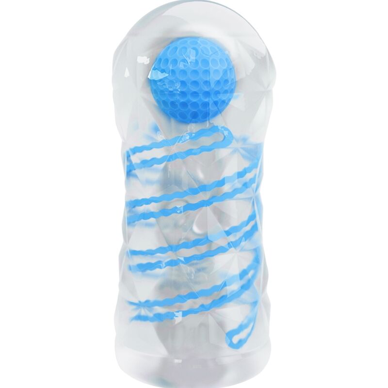 PRETTY LOVE - KLEINER MASTURBATOR MIT BLAUEN SPIRALEN Masturbator diskret online kaufen