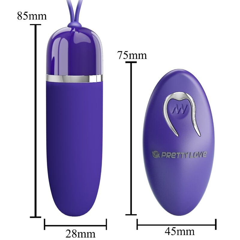 PRETTY LOVE - DARLENE YOUTH VIOLET MINI VIBRIERBULLET – Vibrator Bild 7