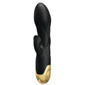 PRETTY LOVE - SCHWARZER WIEDERAUFLADBARER, VERGOLDETER LUXUSVIBRATOR – Vibrator Bild 1