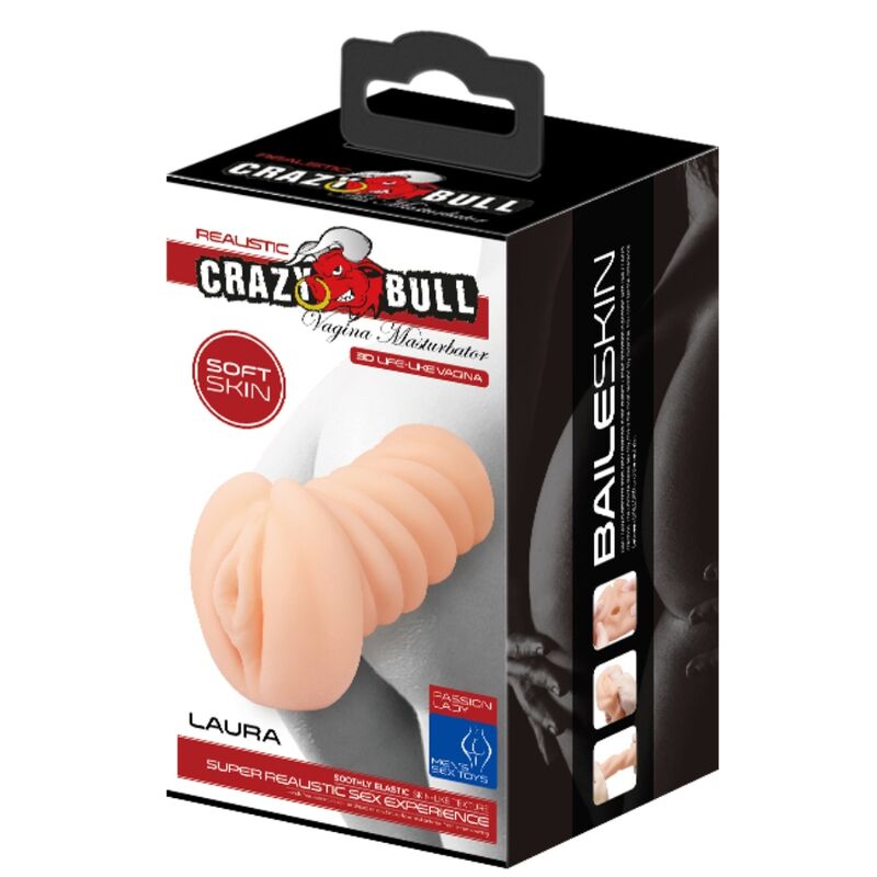 CRAZY BULL - TRAGBARER VAGINA-MASTURBATOR Masturbator diskret online kaufen