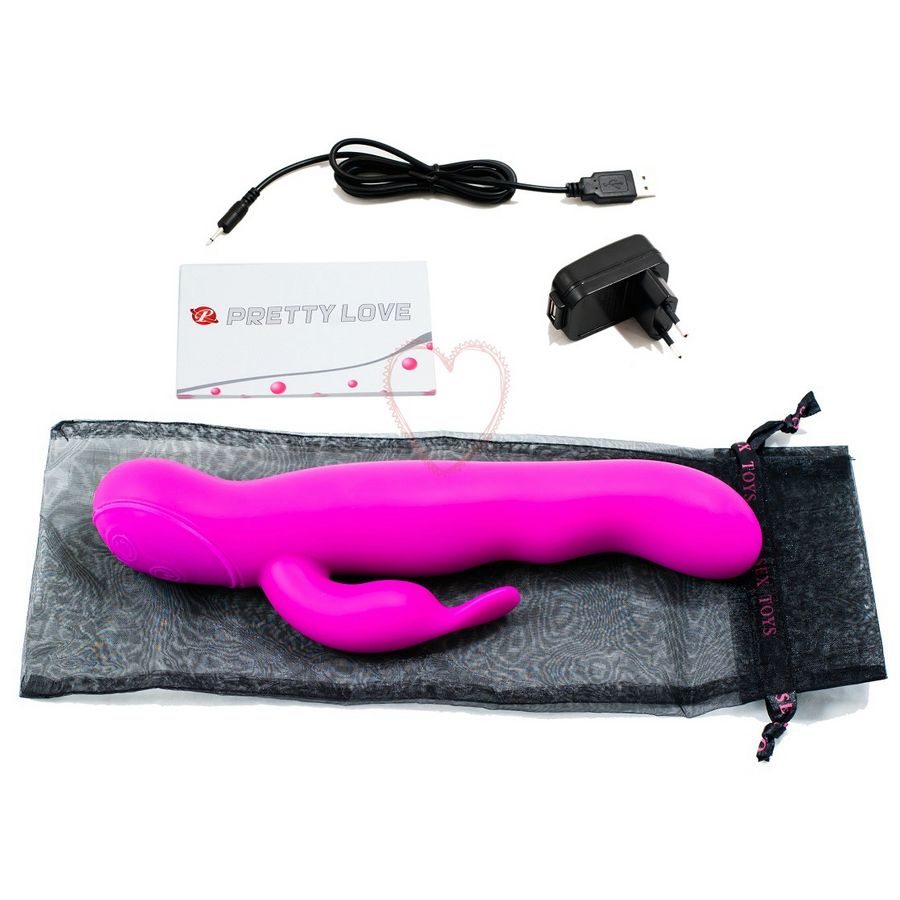 Pretty Love Hale Lilac – Vibrator & Rotator mit 30 Vibrations- und 7 Rotationsmodi hochwertiges Sextoy bei Secret Pulse
