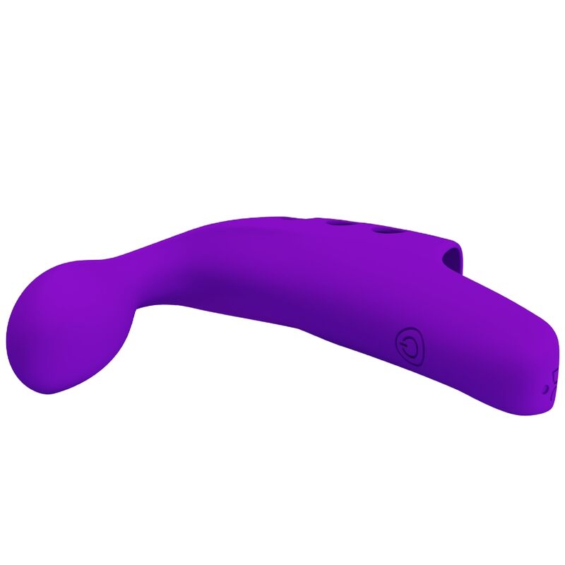 PRETTY LOVE - GORGON PURPLE WIEDERAUFLADBARER FINGERVIBRATOR – Fingervibrator Bild 6
