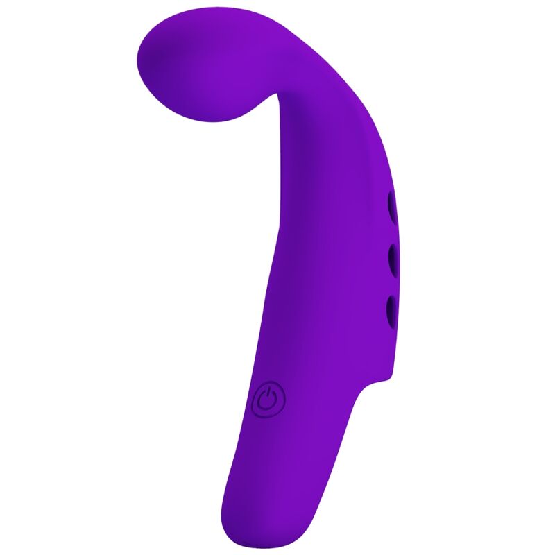 PRETTY LOVE - GORGON PURPLE WIEDERAUFLADBARER FINGERVIBRATOR – Fingervibrator Bild 1
