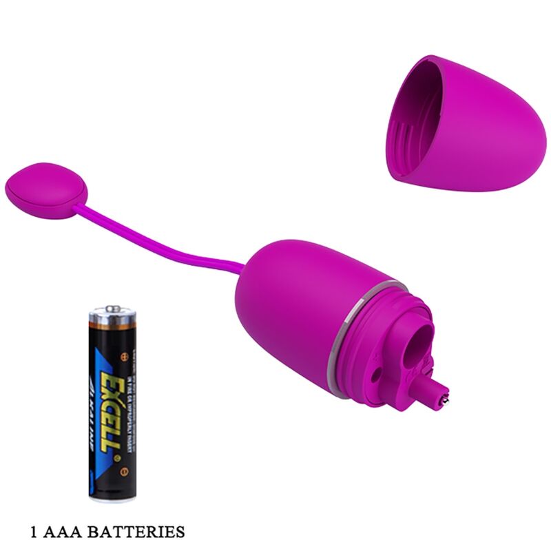 PRETTY LOVE - VIBRIERENDES EI DER NYMPHE, APP-GESTEUERT, LILA – Vibrator Bild 12