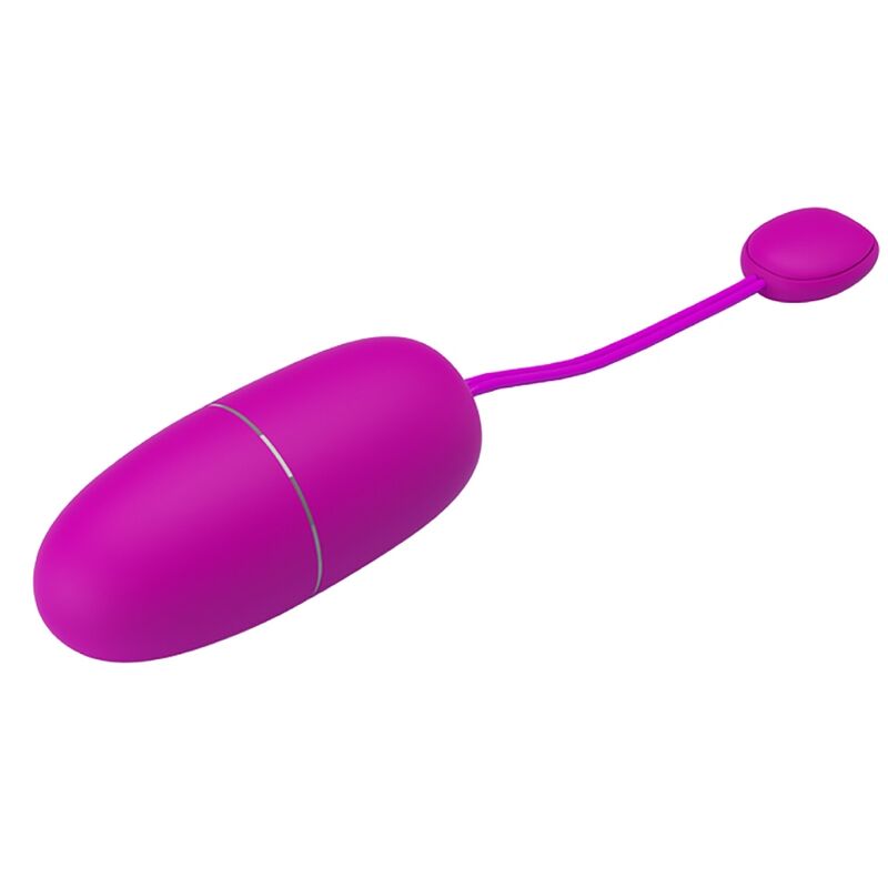 PRETTY LOVE - VIBRIERENDES EI DER NYMPHE, APP-GESTEUERT, LILA – Vibrator Bild 7