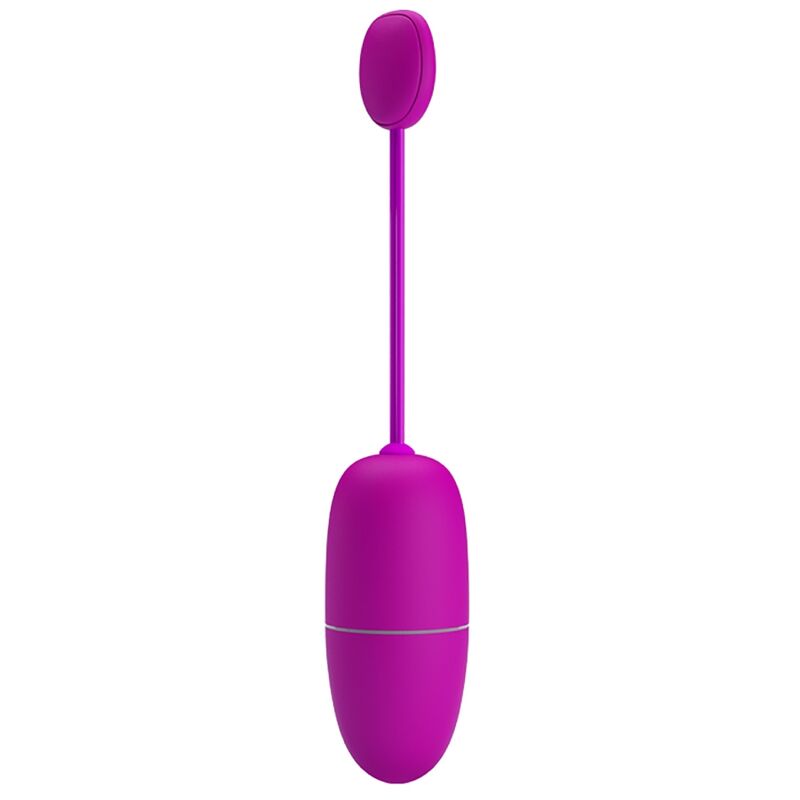 PRETTY LOVE - VIBRIERENDES EI DER NYMPHE, APP-GESTEUERT, LILA – Vibrator Bild 4