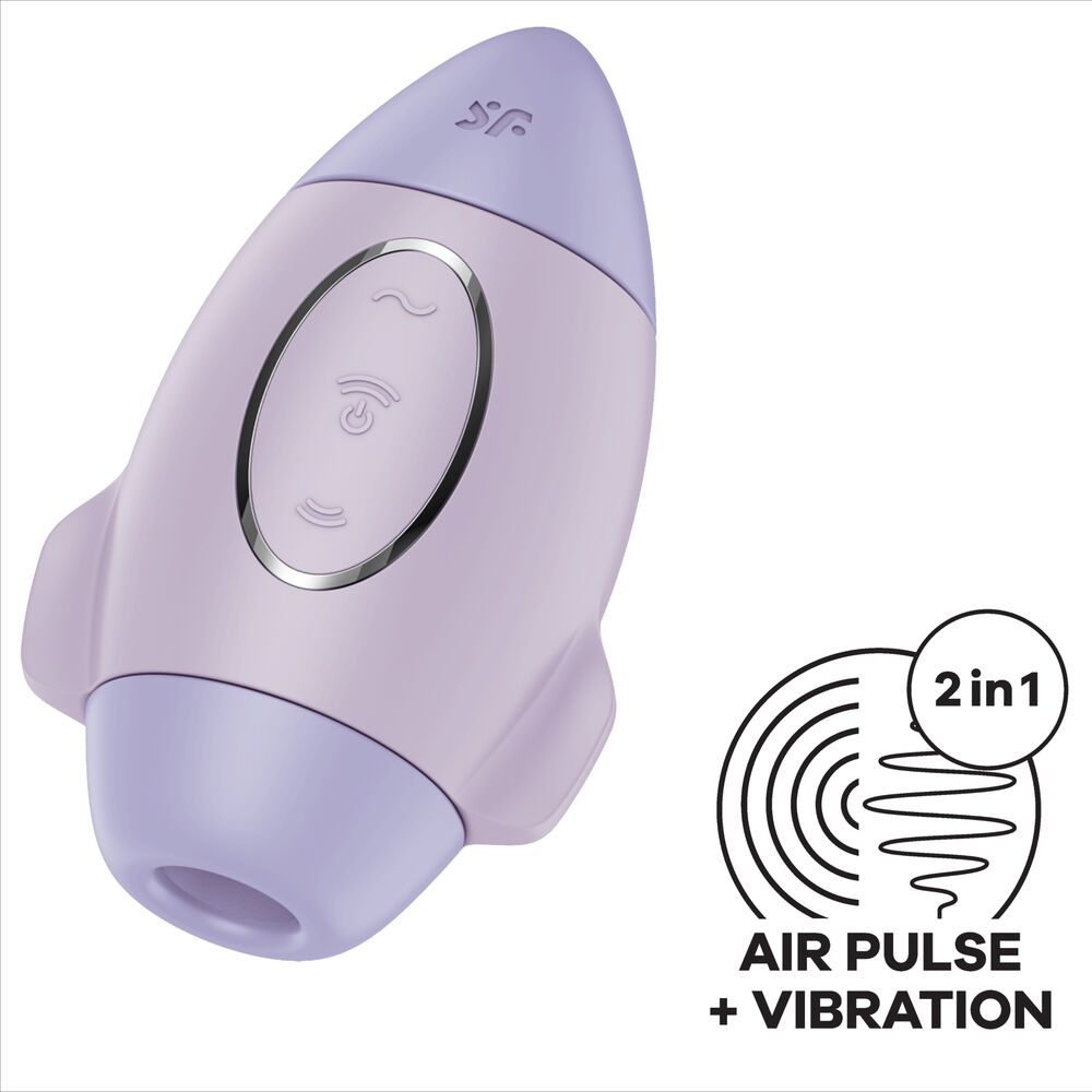 SATISFYER - MISSION CONTROL FLIEDER KLEINER DOPPELIMPULS VIBRATOR – Klitorisstimulator Bild 7
