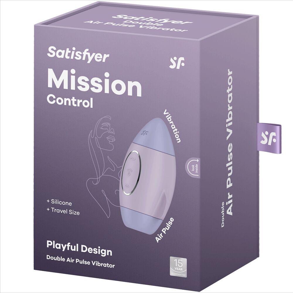 SATISFYER - MISSION CONTROL FLIEDER KLEINER DOPPELIMPULS VIBRATOR – Klitorisstimulator Bild 10
