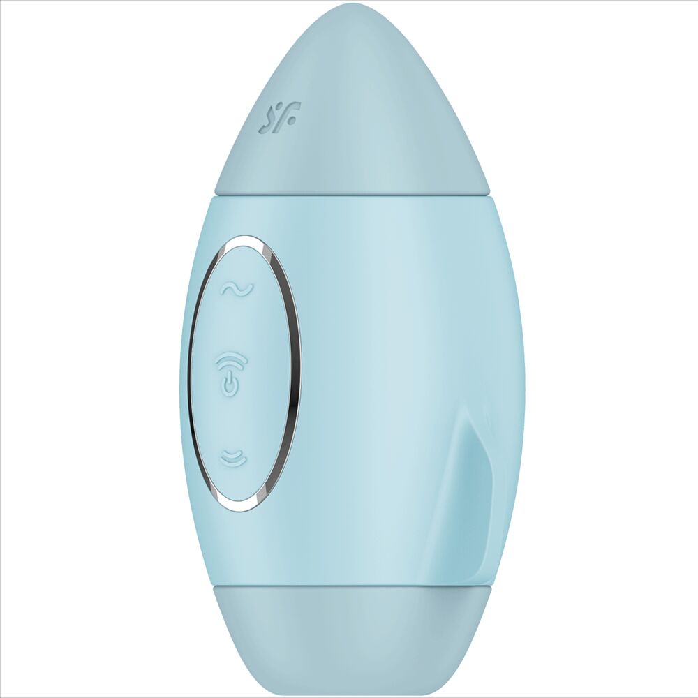 SATISFYER - MISSION CONTROL BLAUER KLEINER DOPPELIMPULS VIBRATOR – Klitorisstimulator Bild 5
