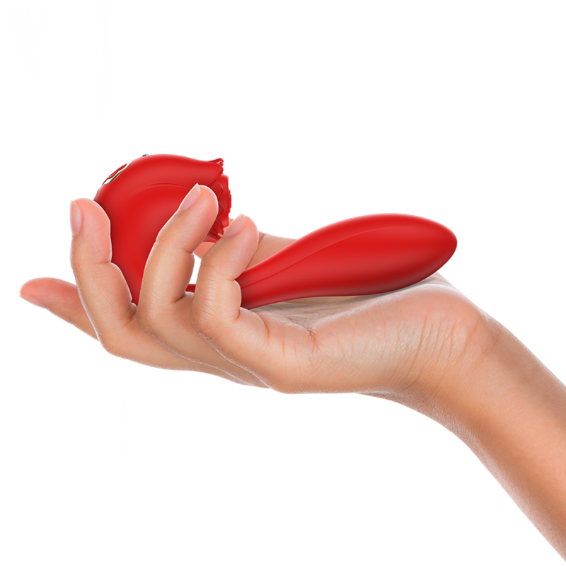 MIA Selena Stimulator Rot | 2 Motoren, 7 Vibrations- & 3 Pulsmodi – Vibrator Bild 4