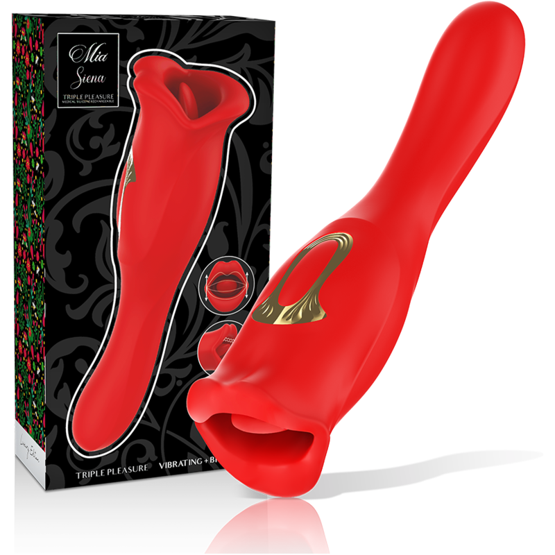 MIA Siena Vibrator | 2 Motoren, 10 Vibrations- & Bissmodi – Vibrator Bild 1