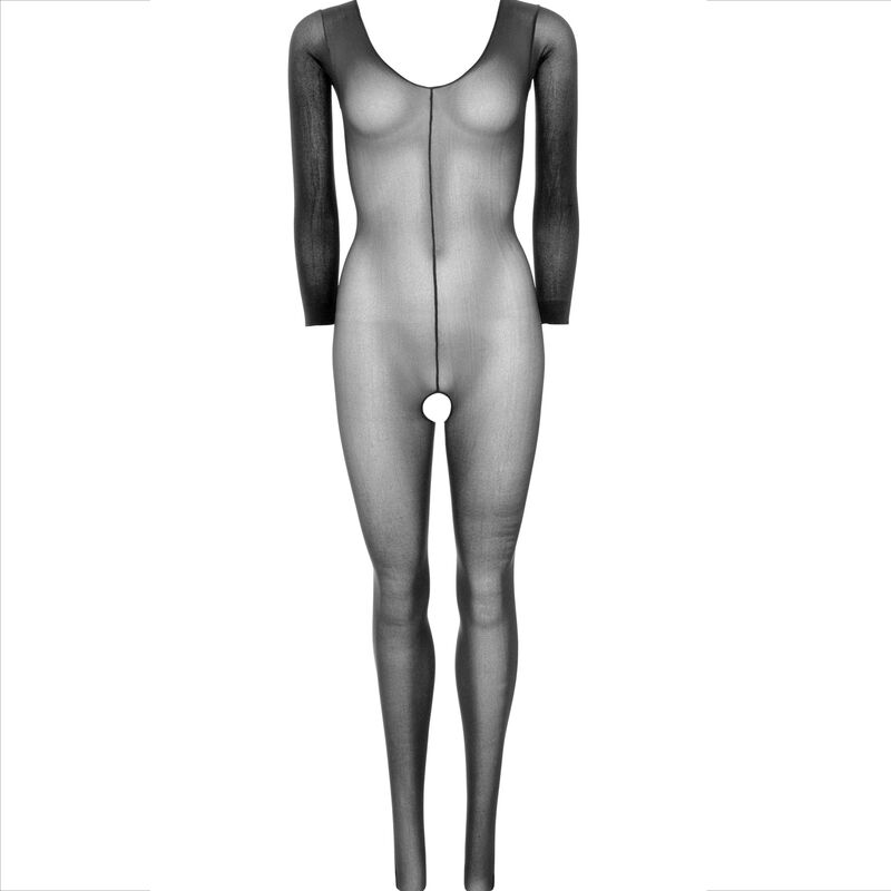 LEG AVENUE - BODYSTOCKING LANGARM SCHWARZ hochwertige Produktabbildung