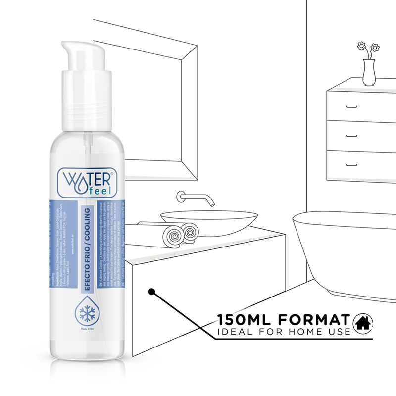 WATERFEEL - SCHMIERMITTEL MIT KALTEFFEKT 150 ML für Komfort und sinnliche Anwendung