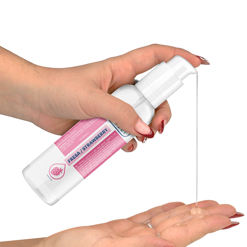 WATERFEEL - SCHMIERMITTEL AUF ERDBEERWASSERBASIS 175 ML – wasserbasiertes Gleitgel Bild 4