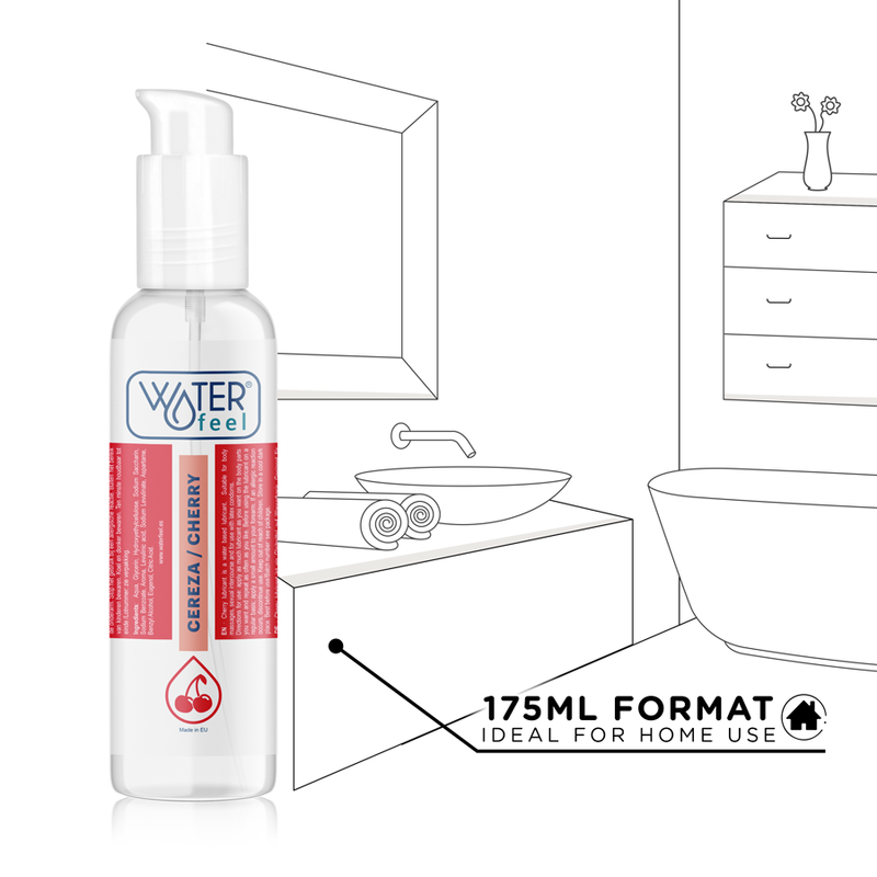 WATERFEEL - KIRSCH-SCHMIERMITTEL 175 ML – Gleitgel Bild 9