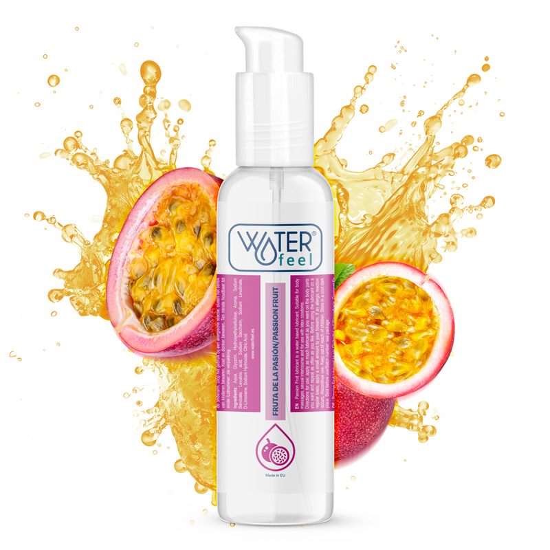 WATERFEEL - PASSIONSFRUCHT-SCHMIERMITTEL AUF WASSERBASIS 175 ML – wasserbasiertes Gleitgel Bild 1