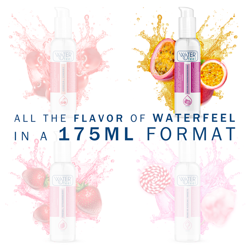 WATERFEEL - PASSIONSFRUCHT-SCHMIERMITTEL AUF WASSERBASIS 175 ML – wasserbasiertes Gleitgel Bild 4