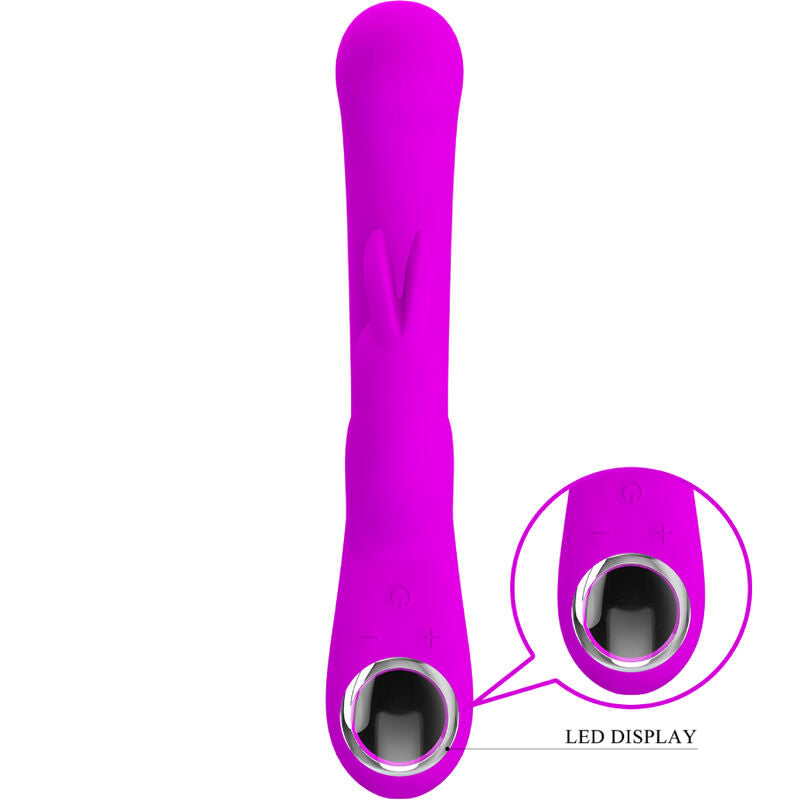 Pretty Love Lamar Rabbit Vibrator – 10 Vibrationsfunktionen, 9 Geschwindigkeitsstufen, USB, violett – Rabbit Vibrator Bild 17