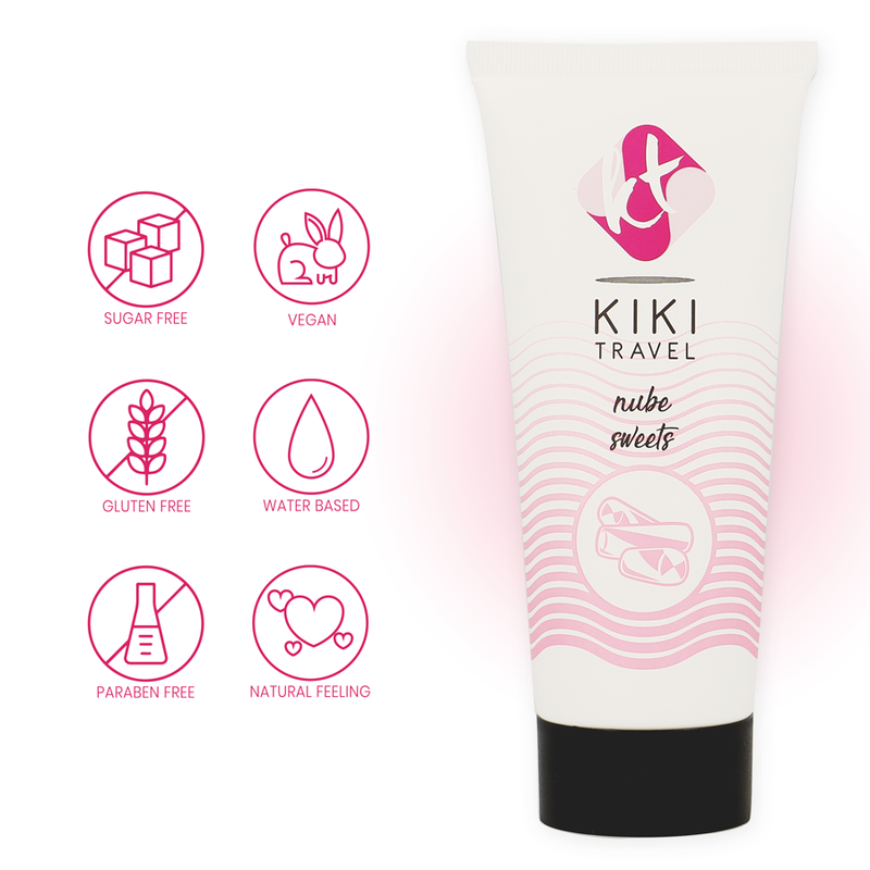 KIKÍ TRAVEL Gleitgel Nube – 50 ml, Vegan & Wasserbasiert bei Secret Pulse im Erotikshop