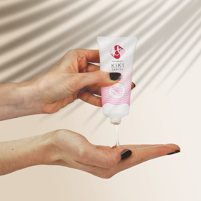 KIKÍ TRAVEL Gleitgel Nube – 50 ml, Vegan & Wasserbasiert für geschmeidige intime Momente