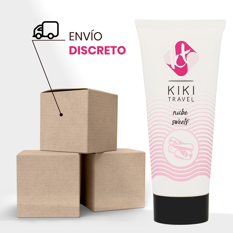 KIKÍ TRAVEL Gleitgel Nube – 50 ml, Vegan & Wasserbasiert bei Secret Pulse im Erotikshop