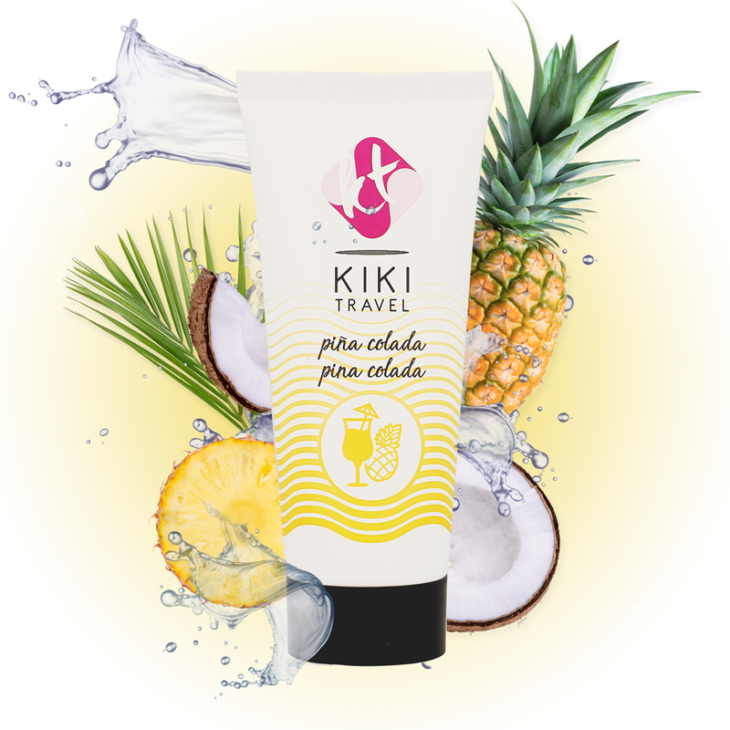 KIKÍ TRAVEL Gleitgel Pina Colada – 50 ml, Vegan & Wasserbasiert wasserbasiertes Gleitgel diskret online kaufen