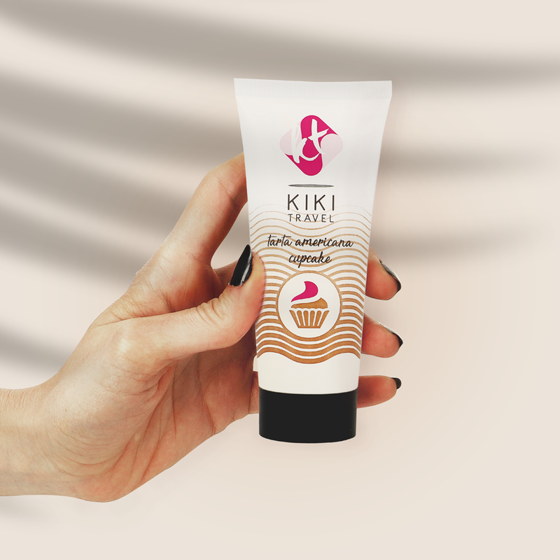 KIKÍ TRAVEL Gleitgel Cupcake – 50 ml, Vegan & Wasserbasiert wasserbasiertes Gleitgel diskret online kaufen